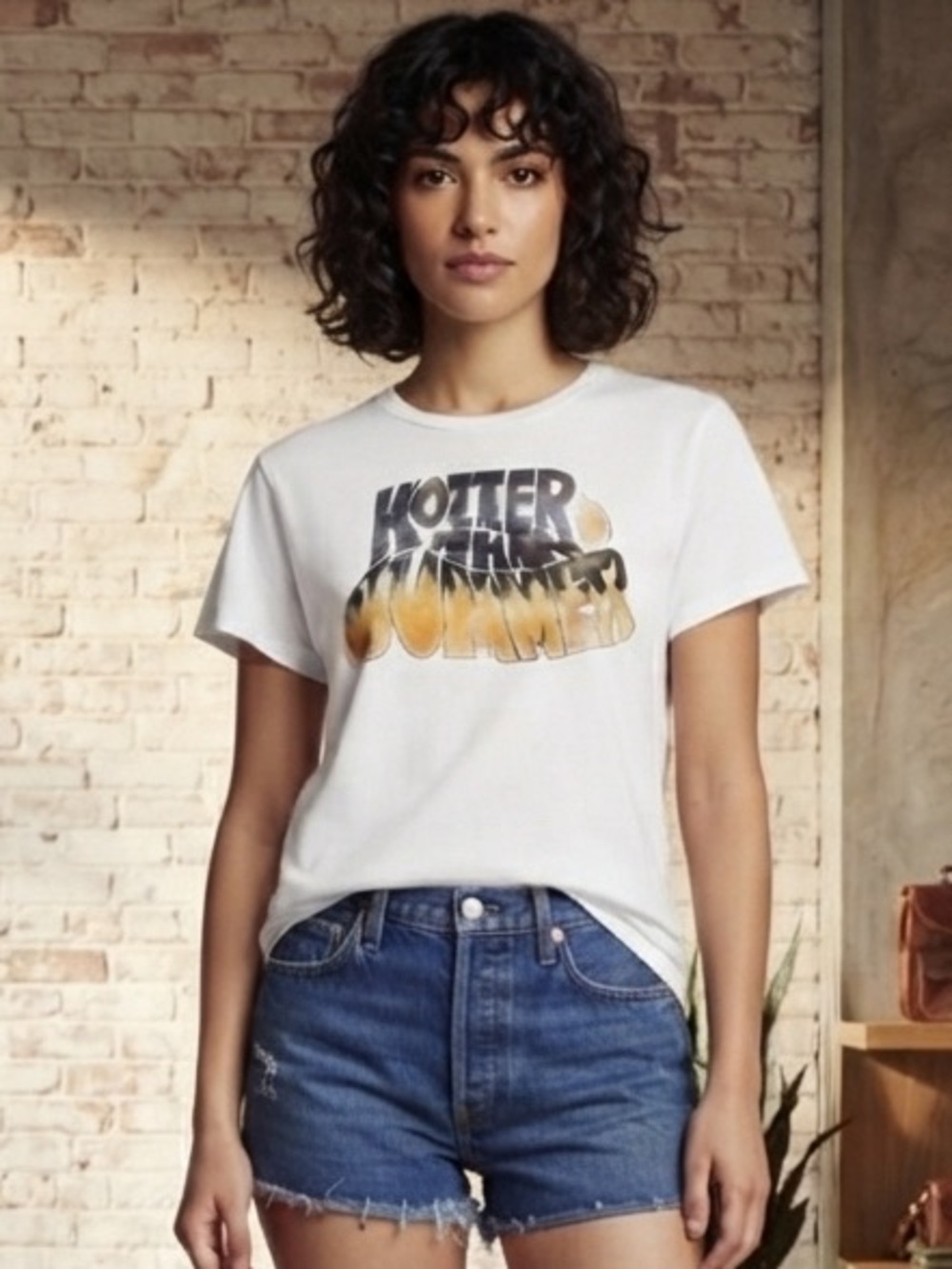 Chaser White Graphic Tee - Hotter Than Summer☀️☀️